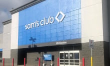 sam's club building facade