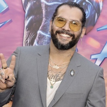 Angel Manuel Soto attends Warner Bros. "Blue Beetle" Los Angeles Special Screening at TCL Chinese Theatre on August 15, 2023 in Hollywood, California. 